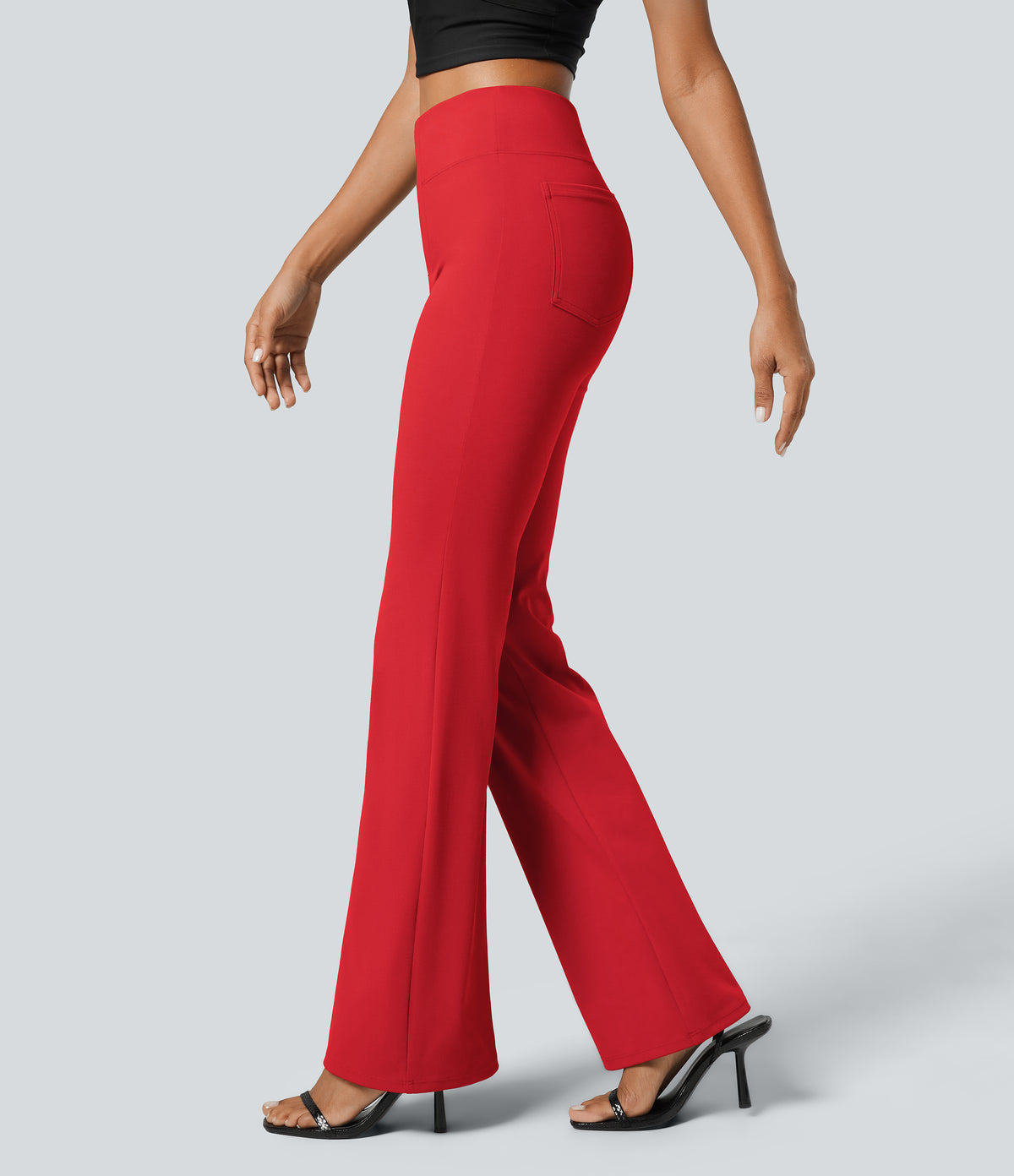 Delia Pants — Aurora Red