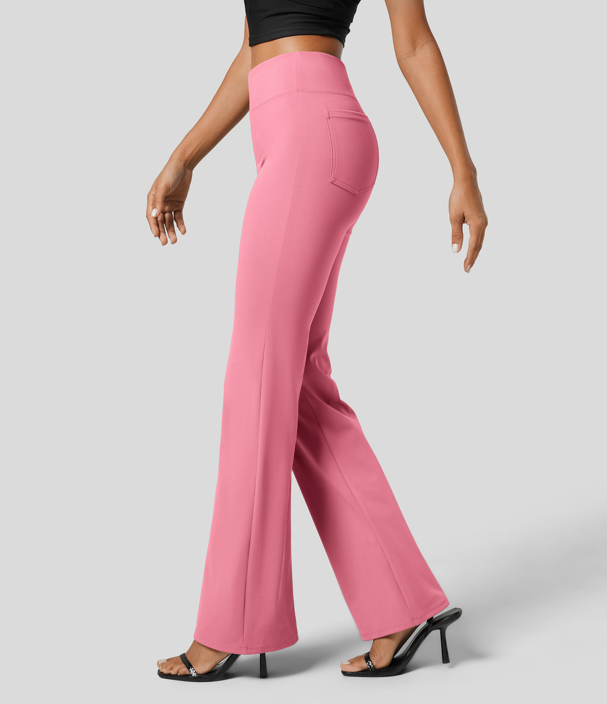 Delia Pants — Flamingo Plume