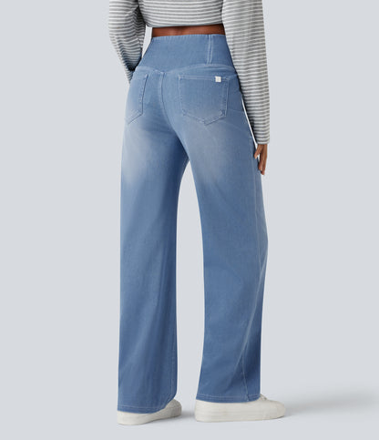 Elina Jeans — Powder Blue Denim