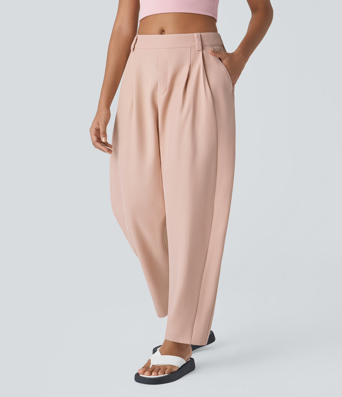 Marielle Pants — Frosty Grapefruit Orange