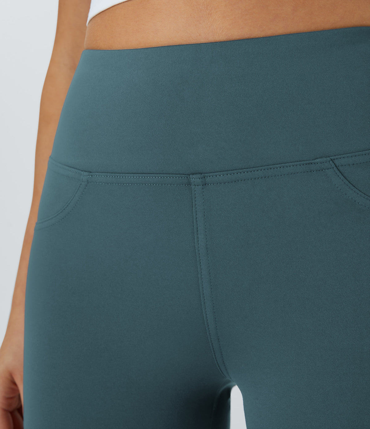 Willow Flare Legging — Silent Storm