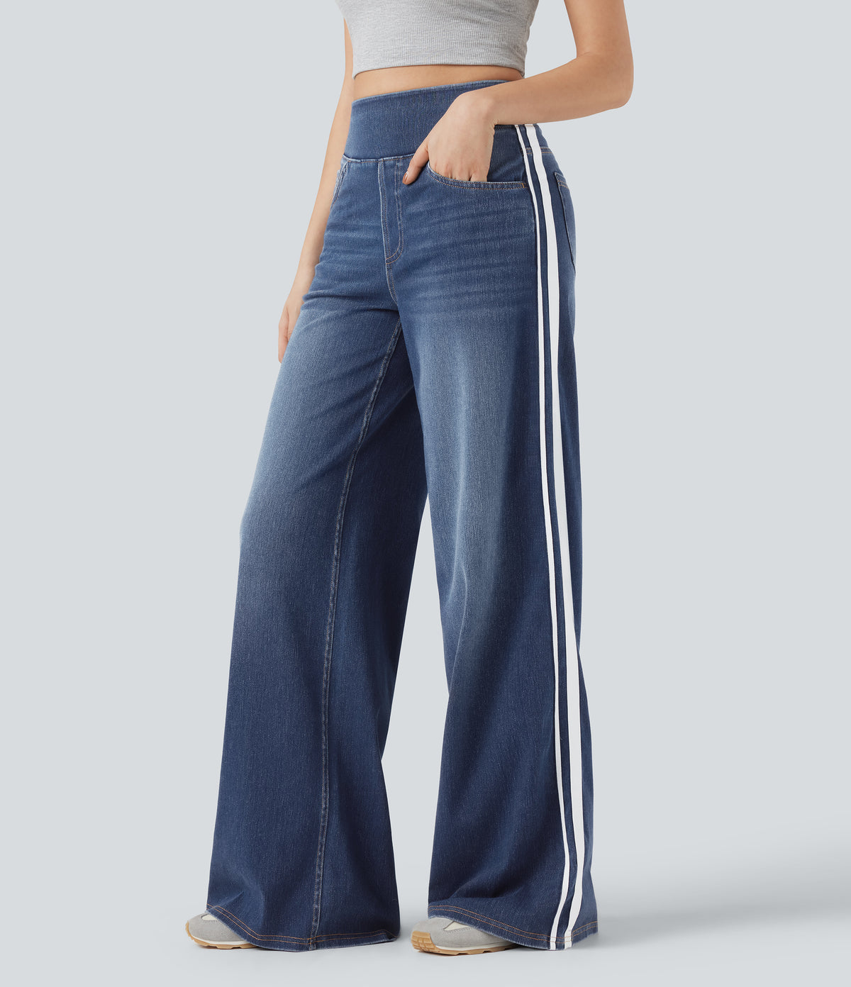 Peony Jeans — Pageant Blue Denim