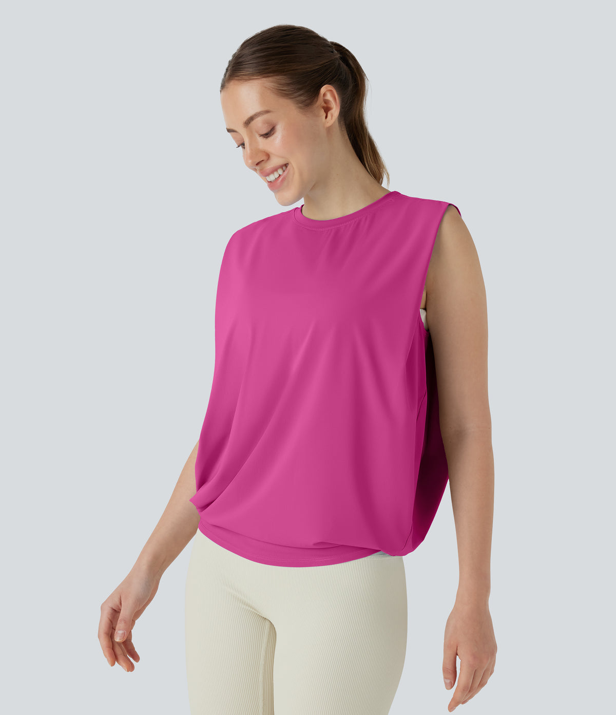 Lucia Tank — Fuchsia Fedora