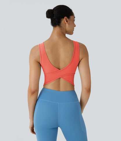 Ballet Tank — Electric Blue