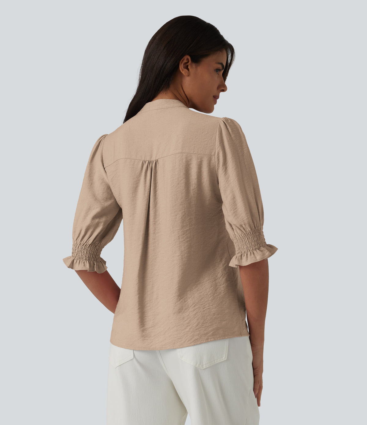 Imogen Blouse — Khaki