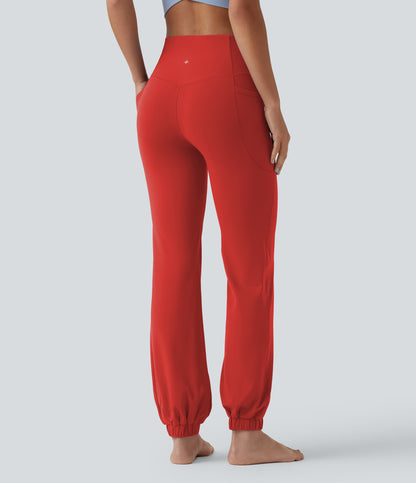 Saskia Jogger — Valiant Poppy