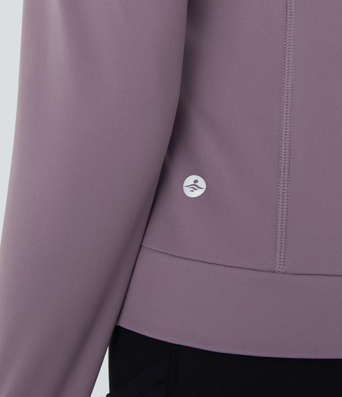 Cora Crop Top — Tulip Purple
