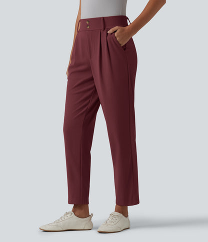 Naomi Pants — New Maroon