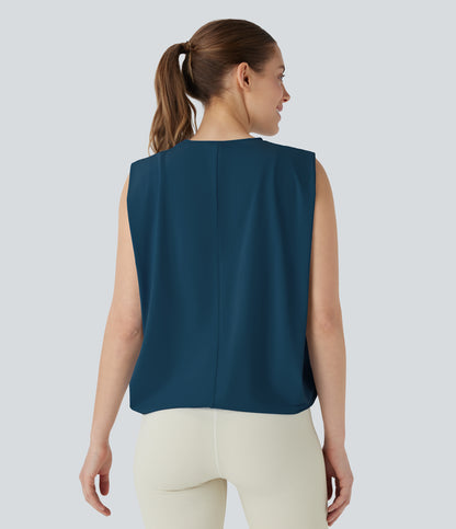 Lucia Tank — Majolica Blue