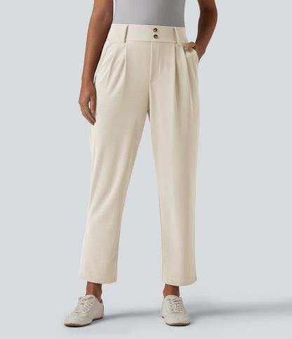 Naomi Pants — Oat Milk