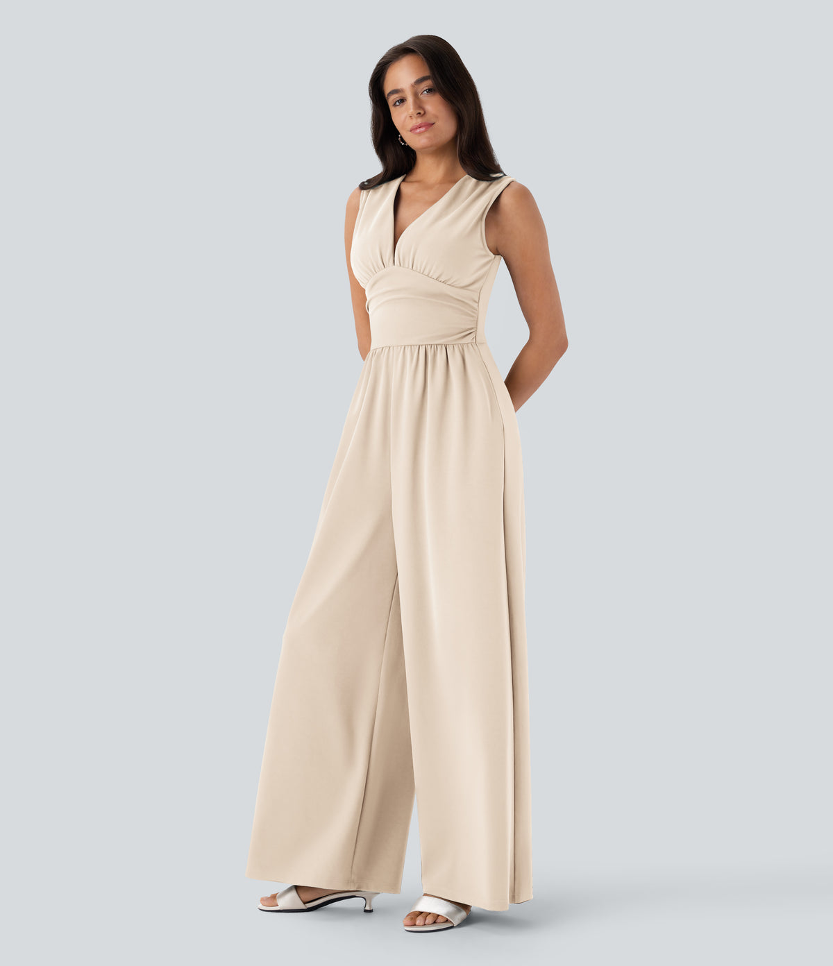 Celine Jumpsuit — Arctic Wolf