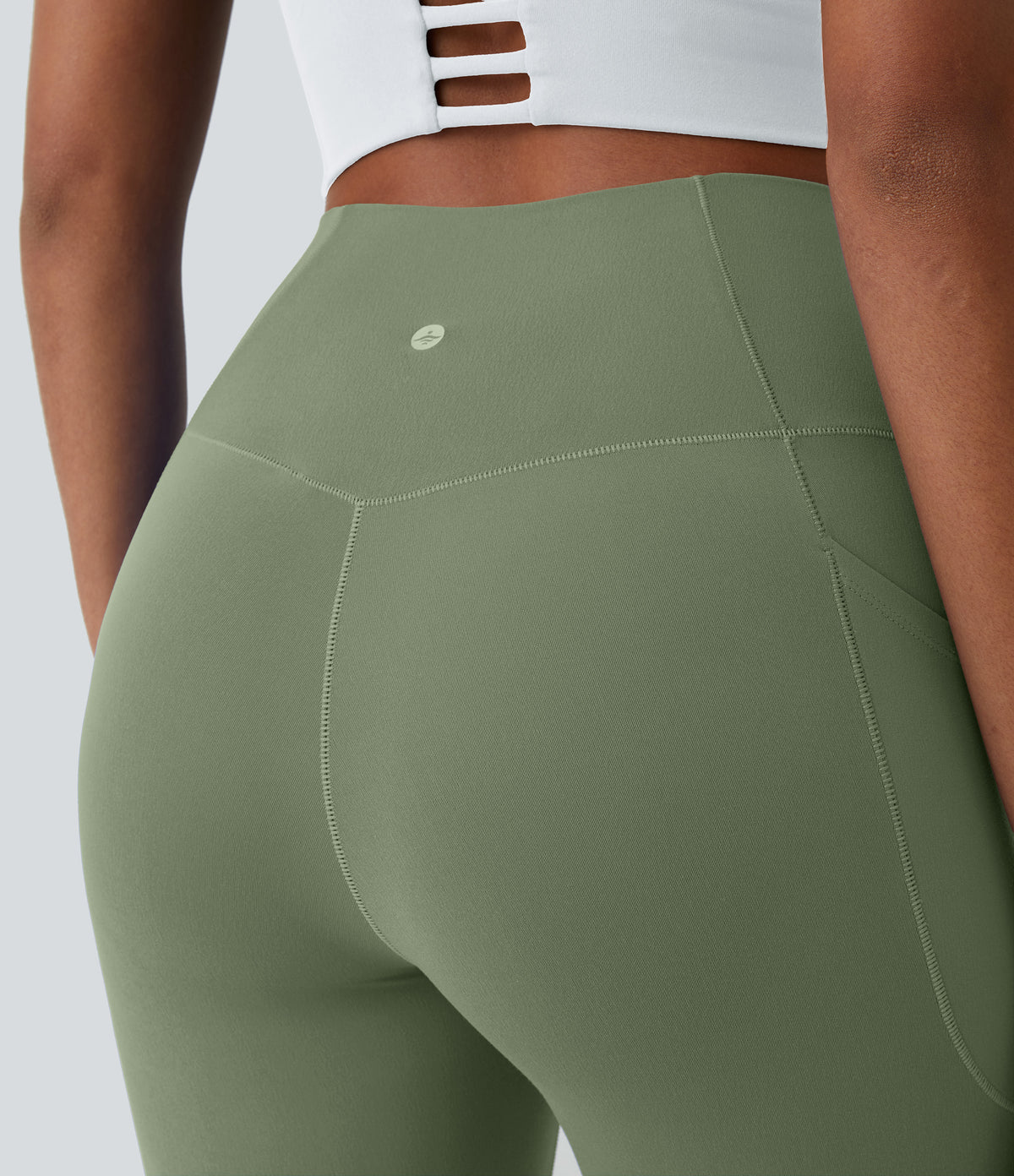 Petal Legging — Soft Silt