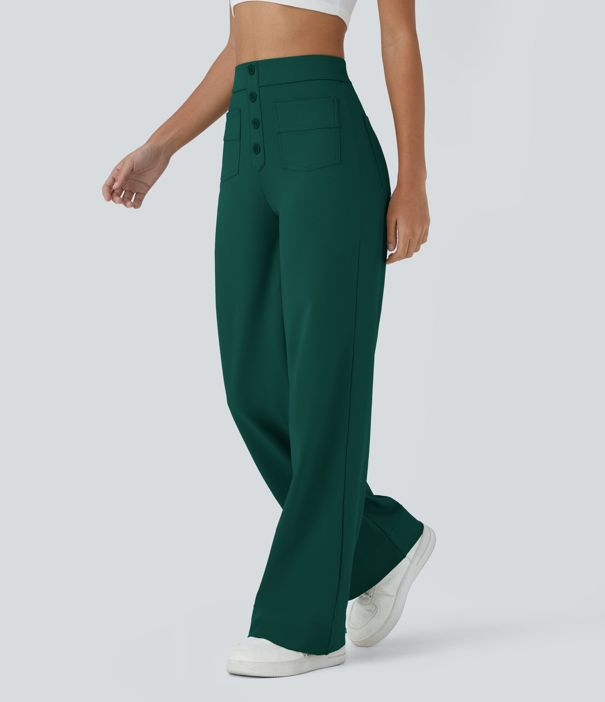Isolde Pants — Rain Forest