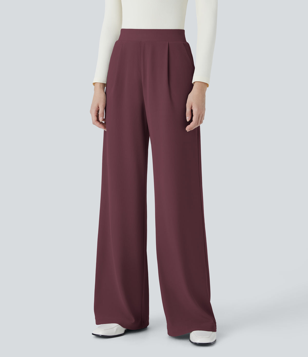 Helena Pants — Evening Red