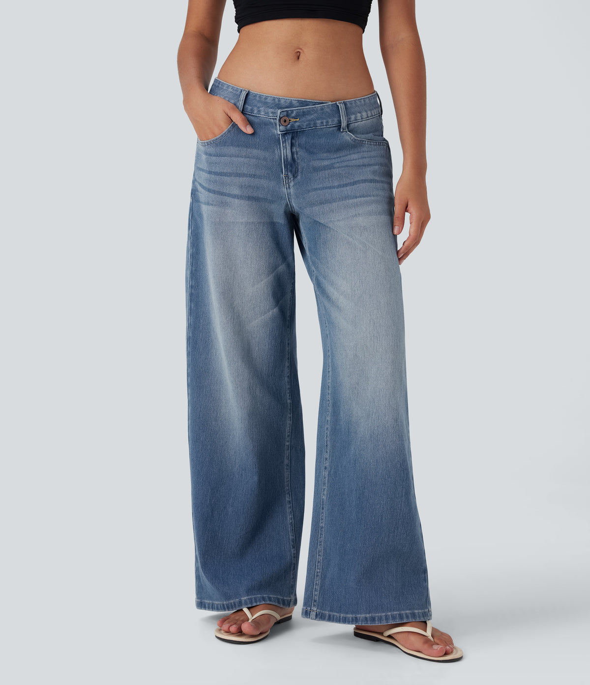 Avril Jeans — Blue Surf Denim