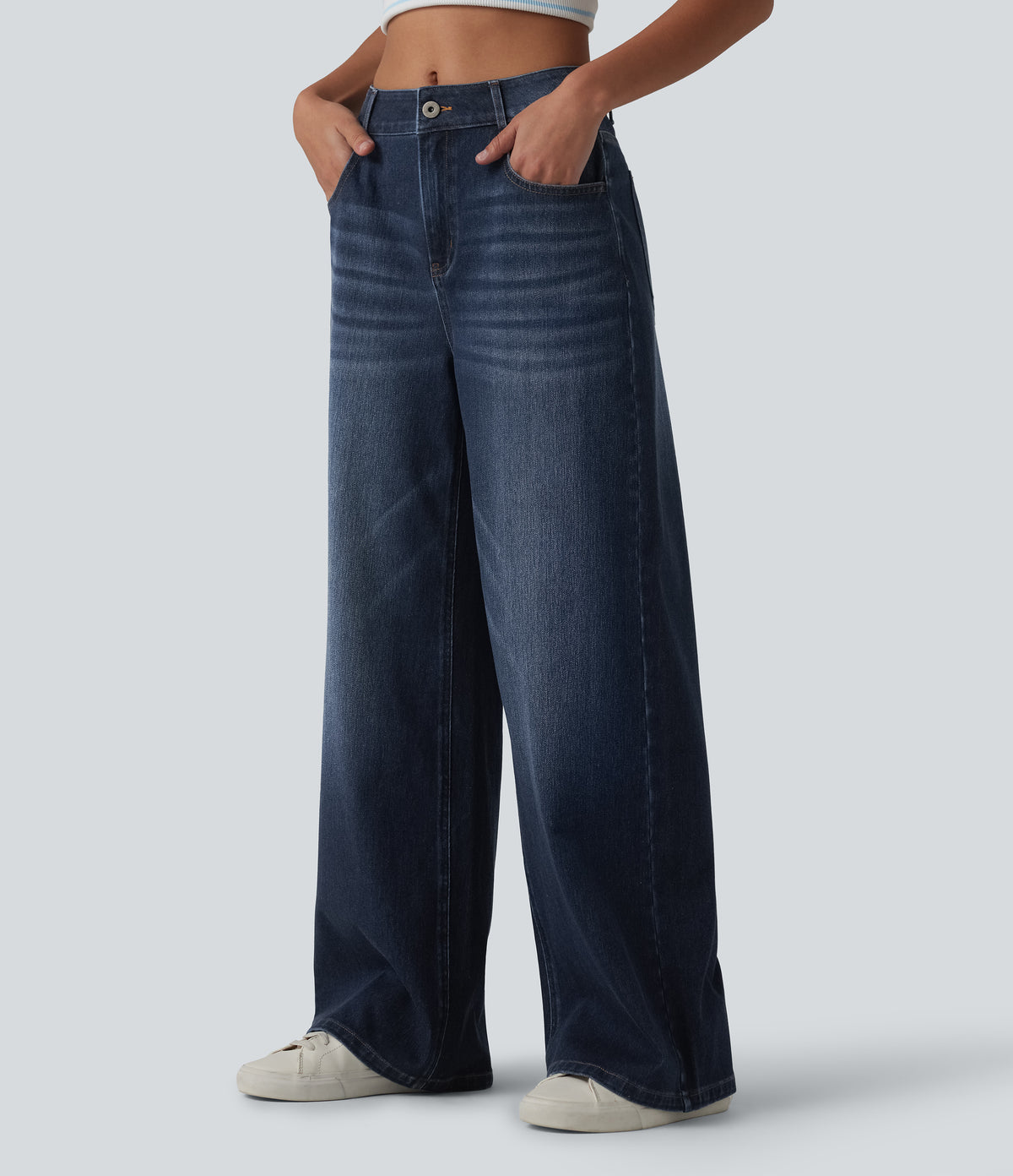 Lacey Jeans — Pageant Blue Denim