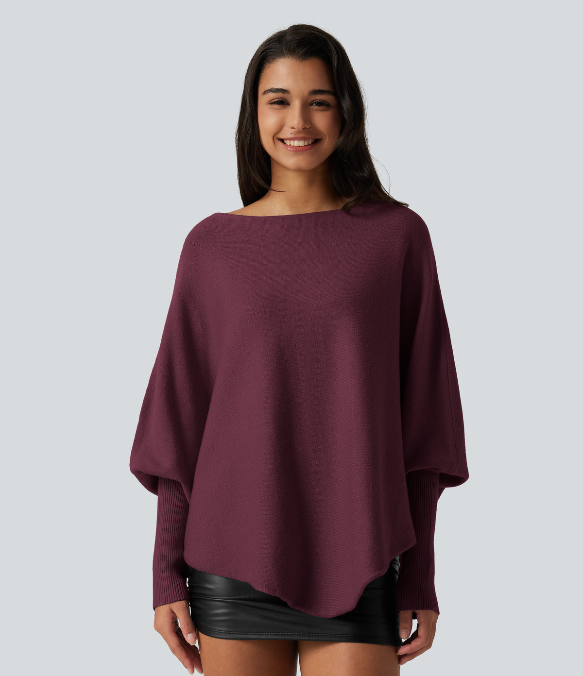 Vera Sweater — Maroon Banner