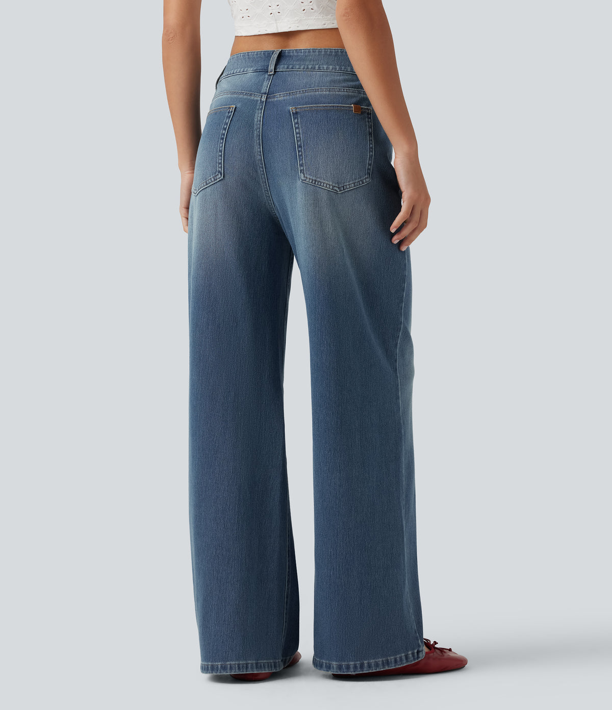 Lacey Jeans — Blue Surf Denim