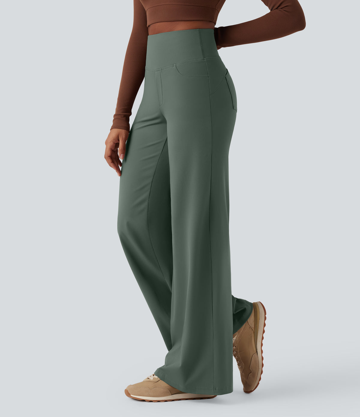 Jolie Pants — Deep Aquamarine
