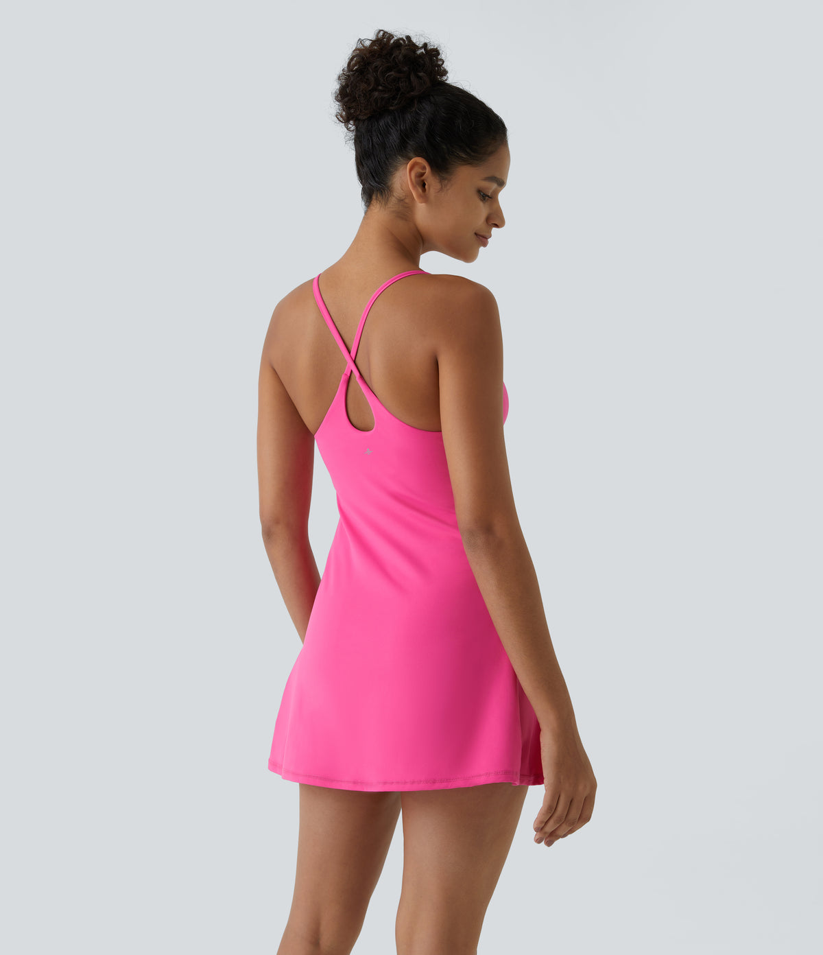 Petal Dress — Fuchsia Purple