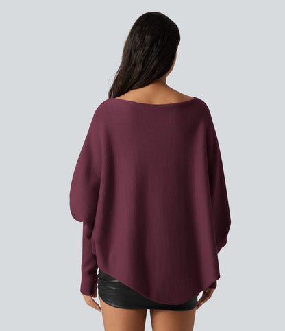 Vera Sweater — Maroon Banner