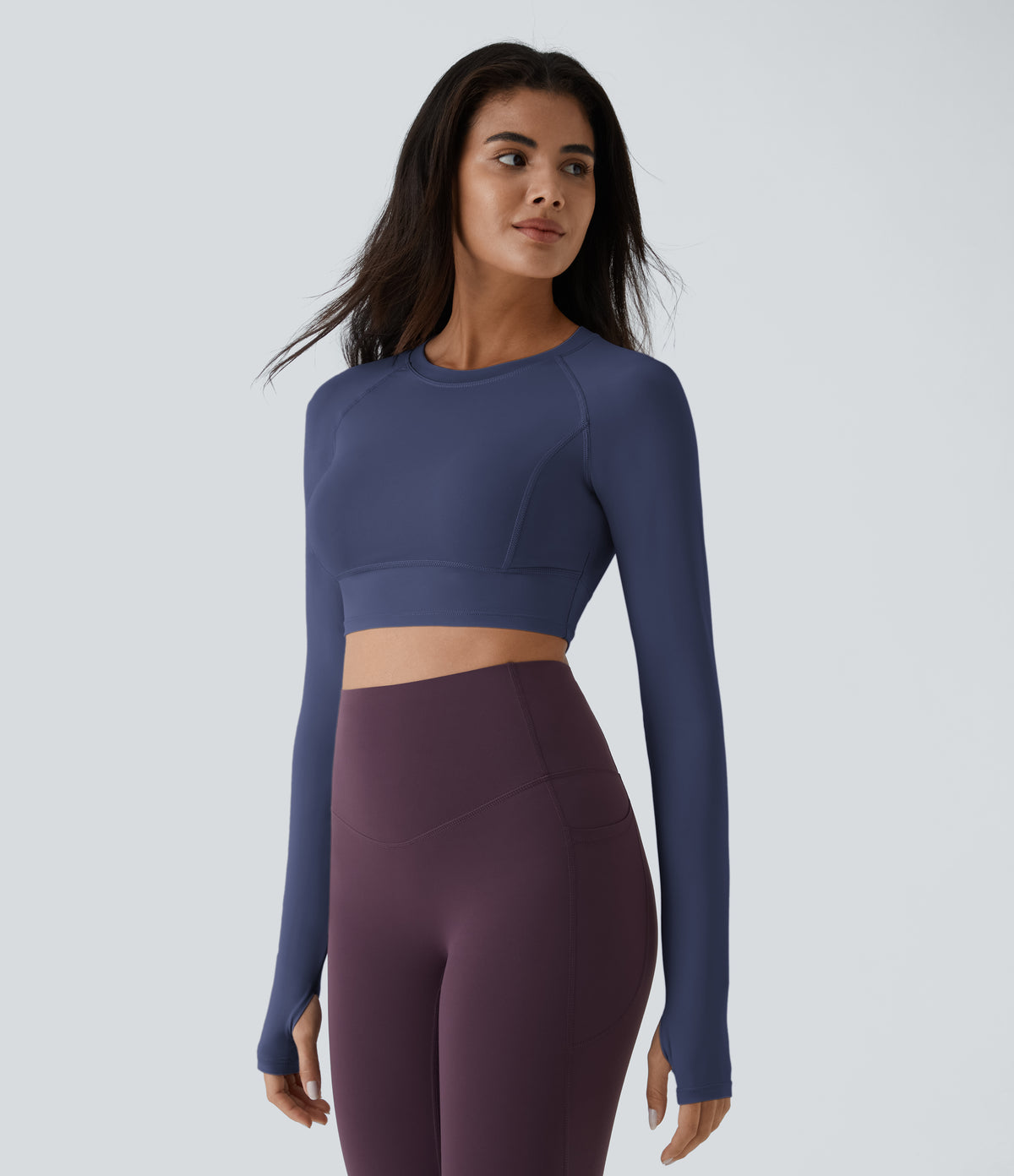 Sora Crop Top — Green Shade