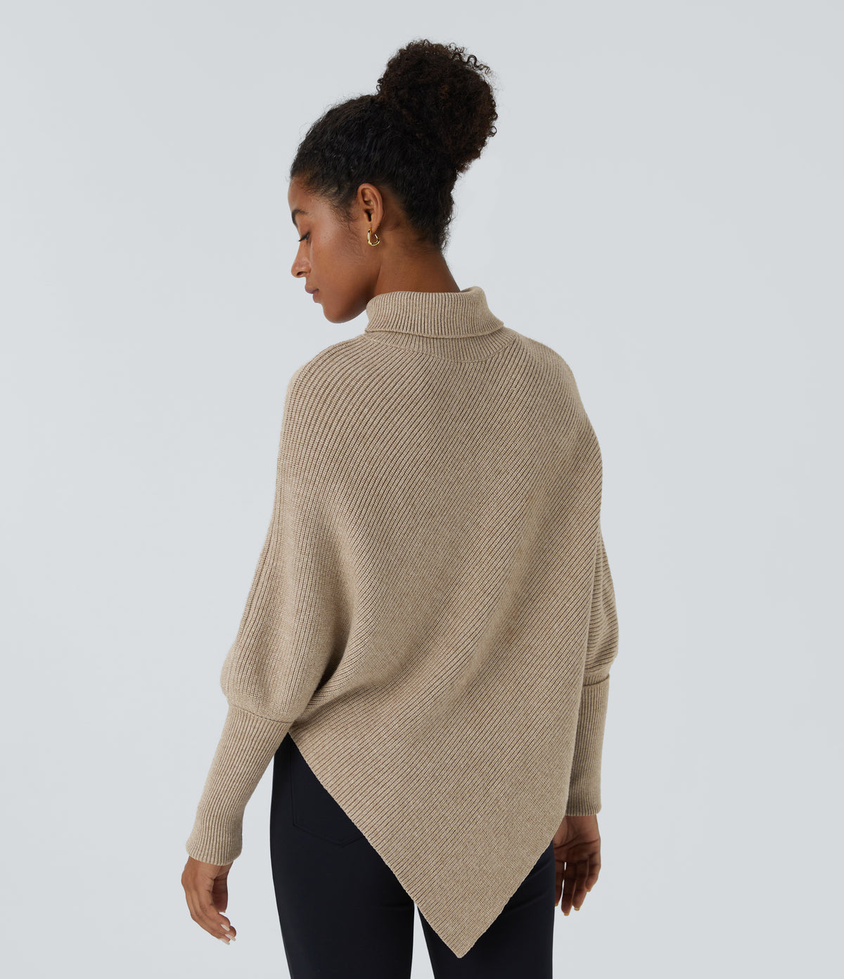 Gemma Sweater — Apricot Flower Gray