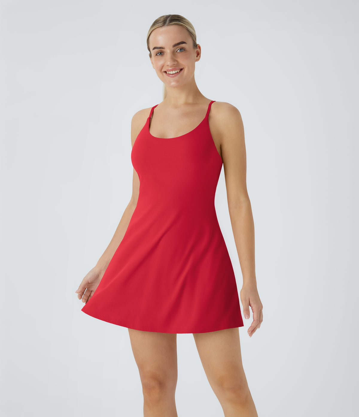Petal Dress — Subtle Green