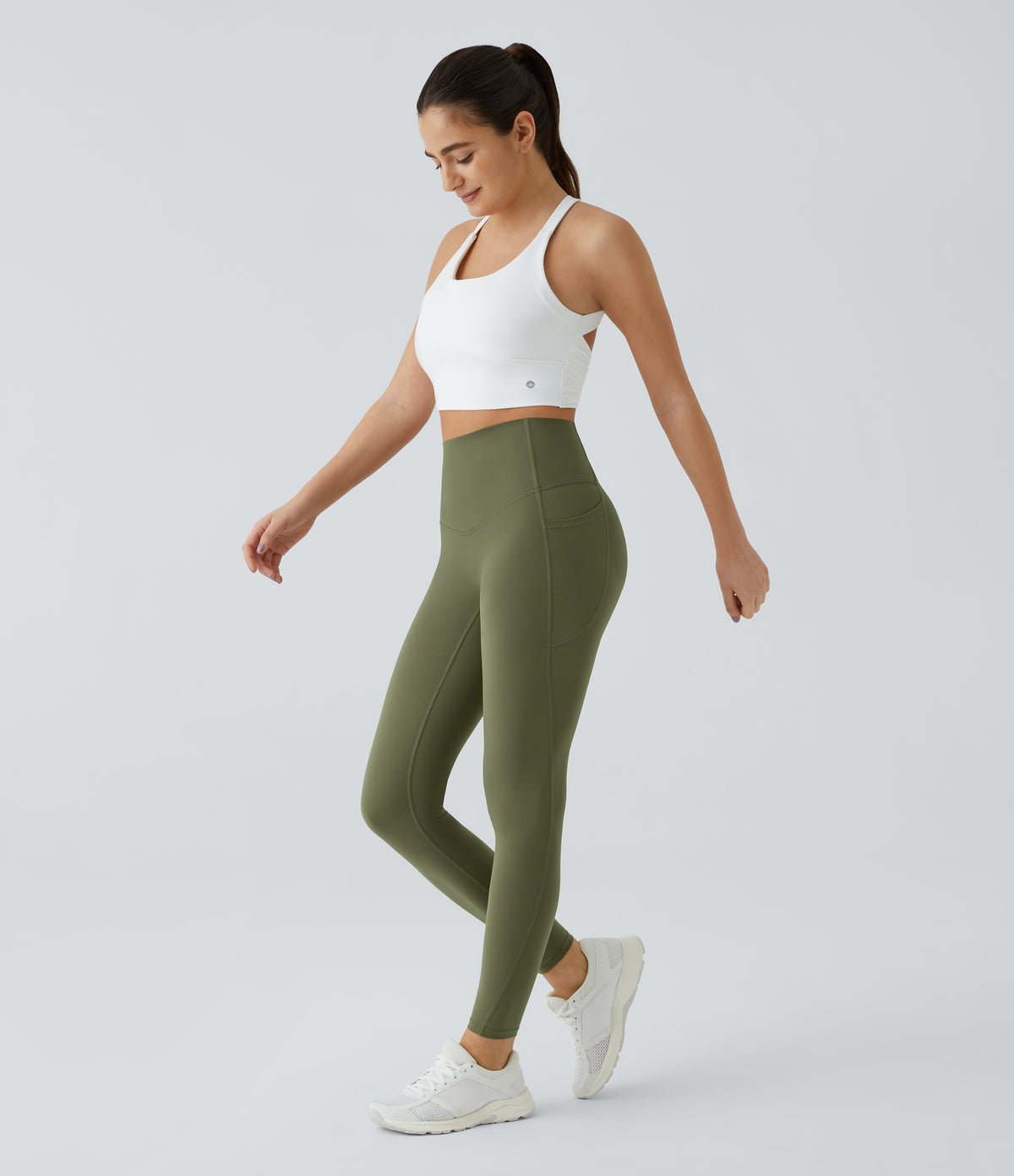 Bloom Legging — Silent Blue