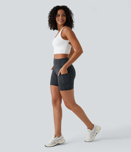 Dahlia Biker Short — Black