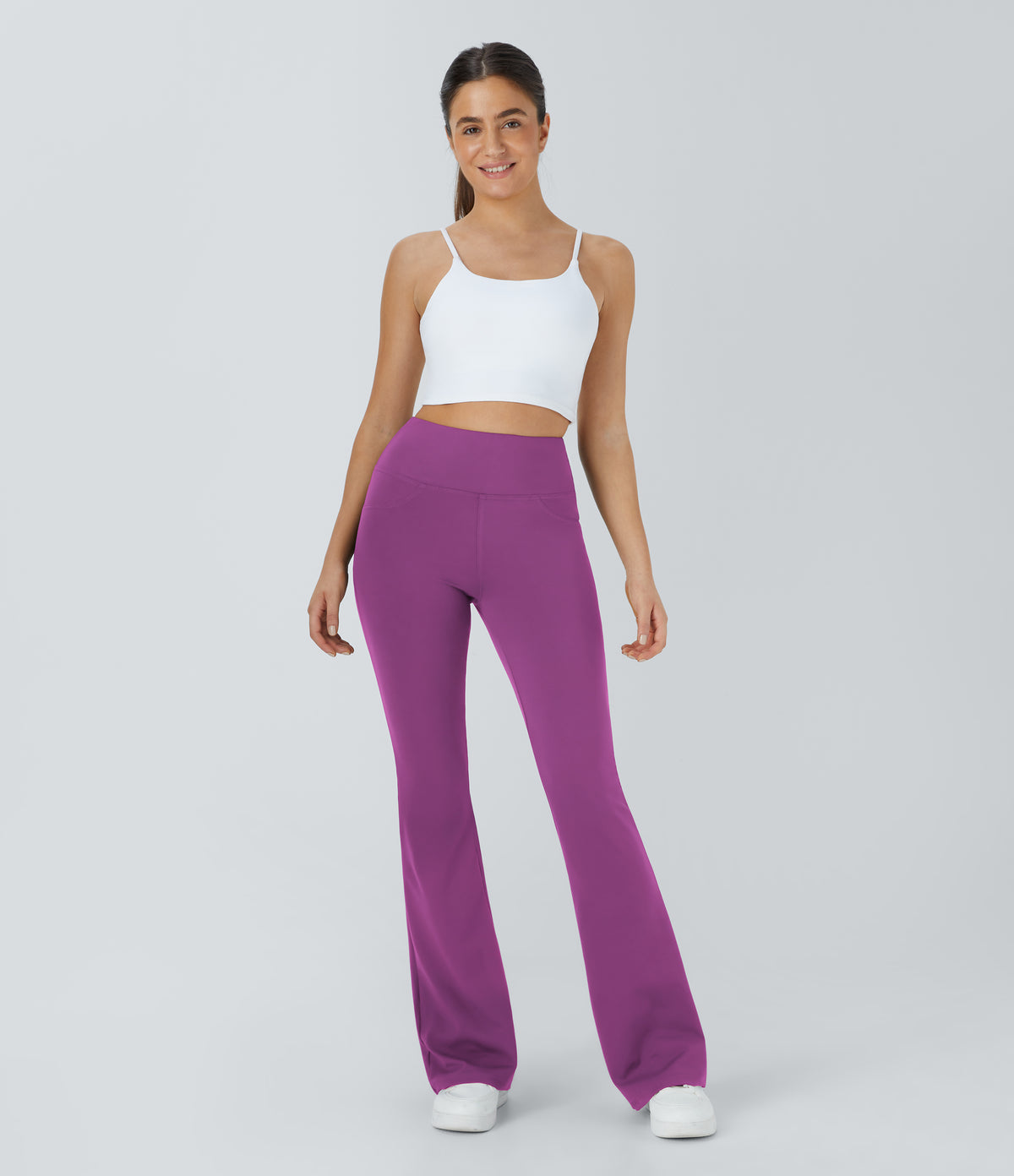 Willow Flare Legging — Forest Night