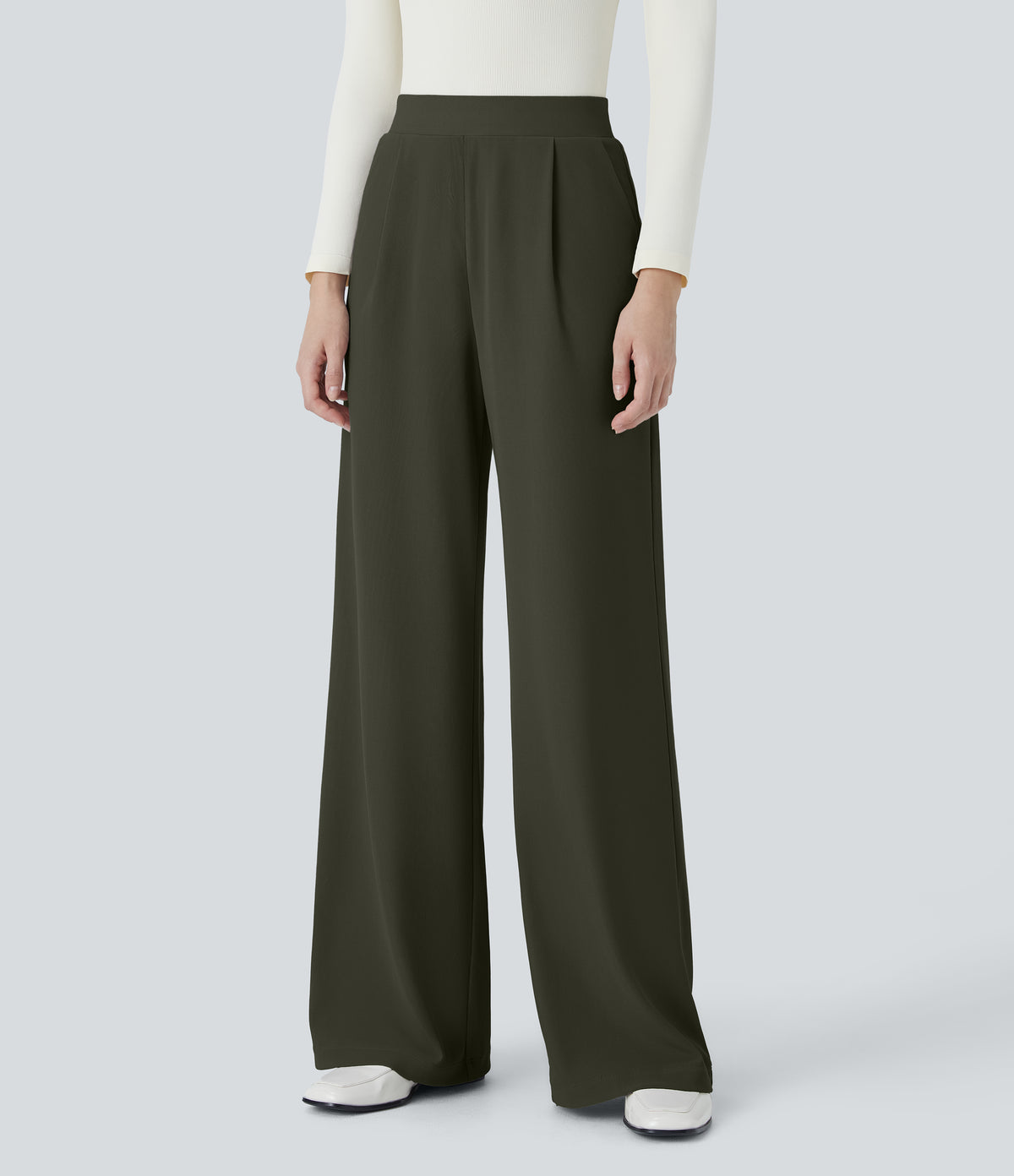 Helena Pants — Lone Pine Green