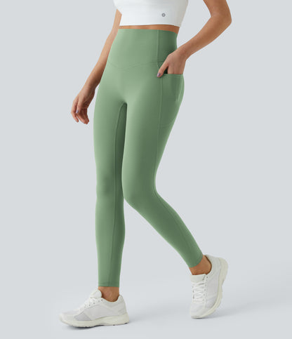 Bloom Legging — Aura Orange