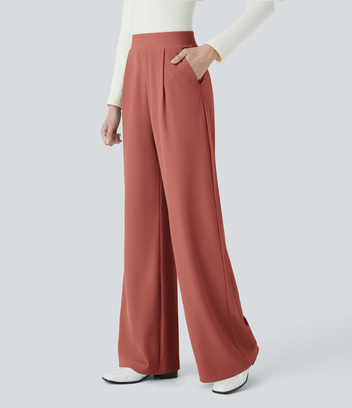 Helena Pants — Etruscan Red