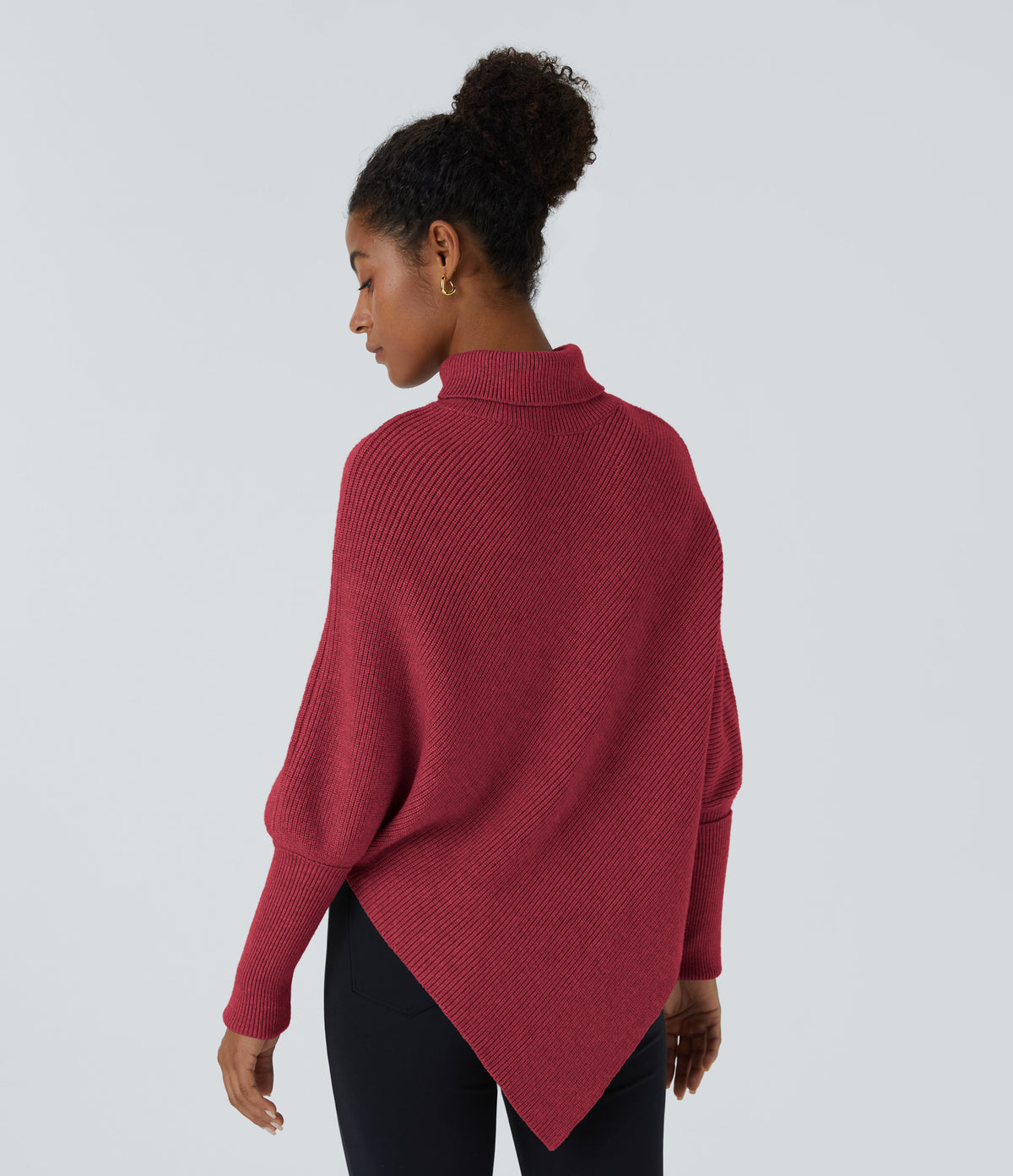 Gemma Sweater — Deep Claret