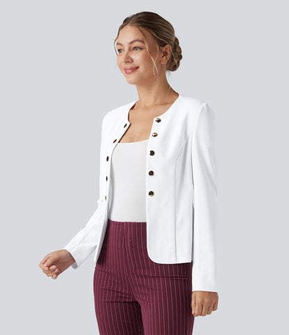 Faye Blazer — Frost White