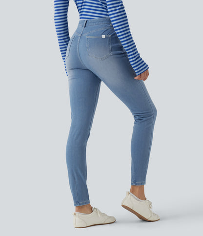 Odessa Jeans — Powder Blue Denim