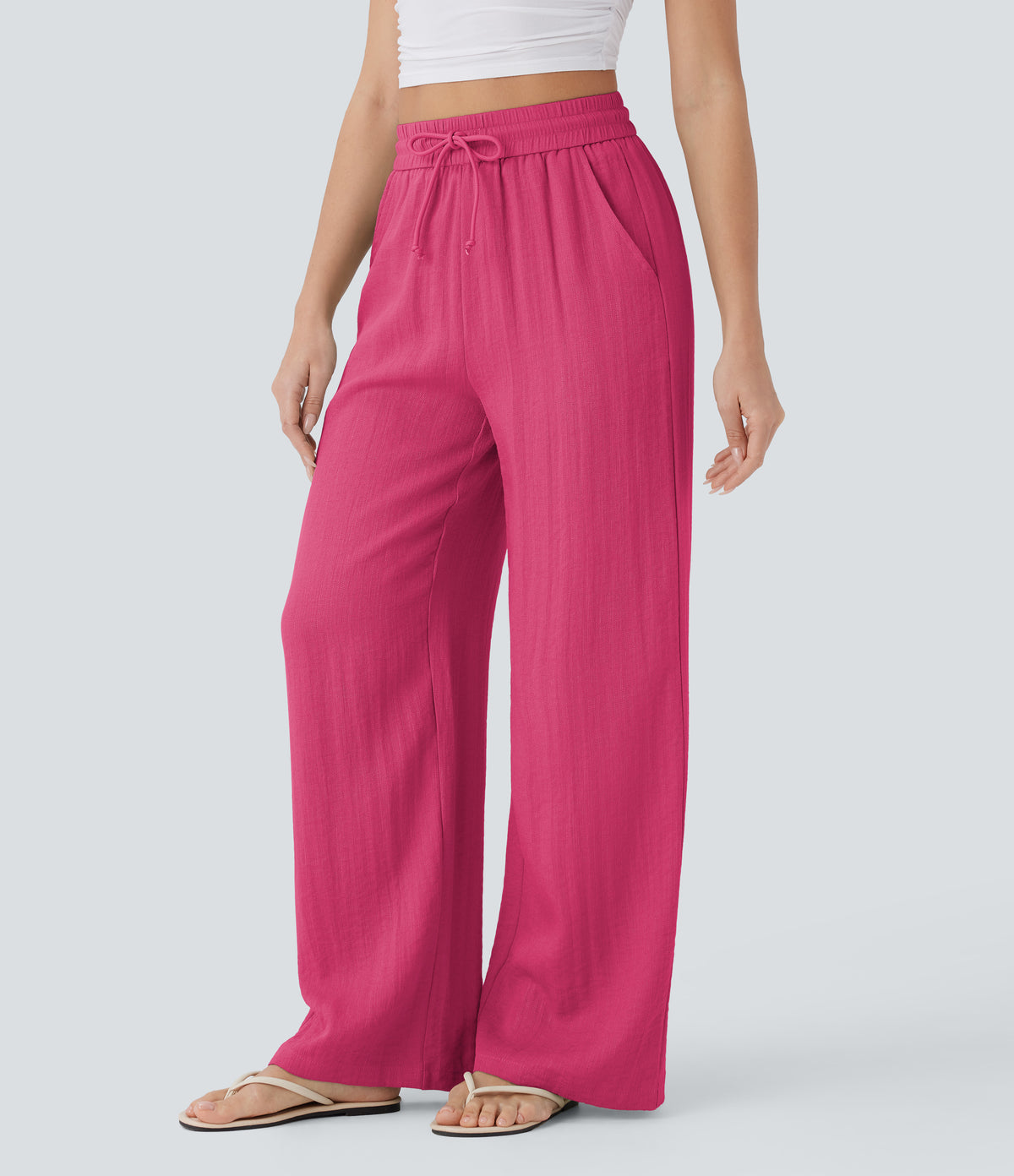 Lavinia Pants — Raspberry Sorbet