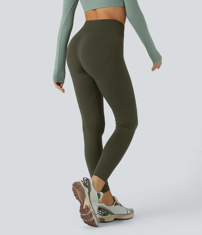Mabel Legging — Deep Sage