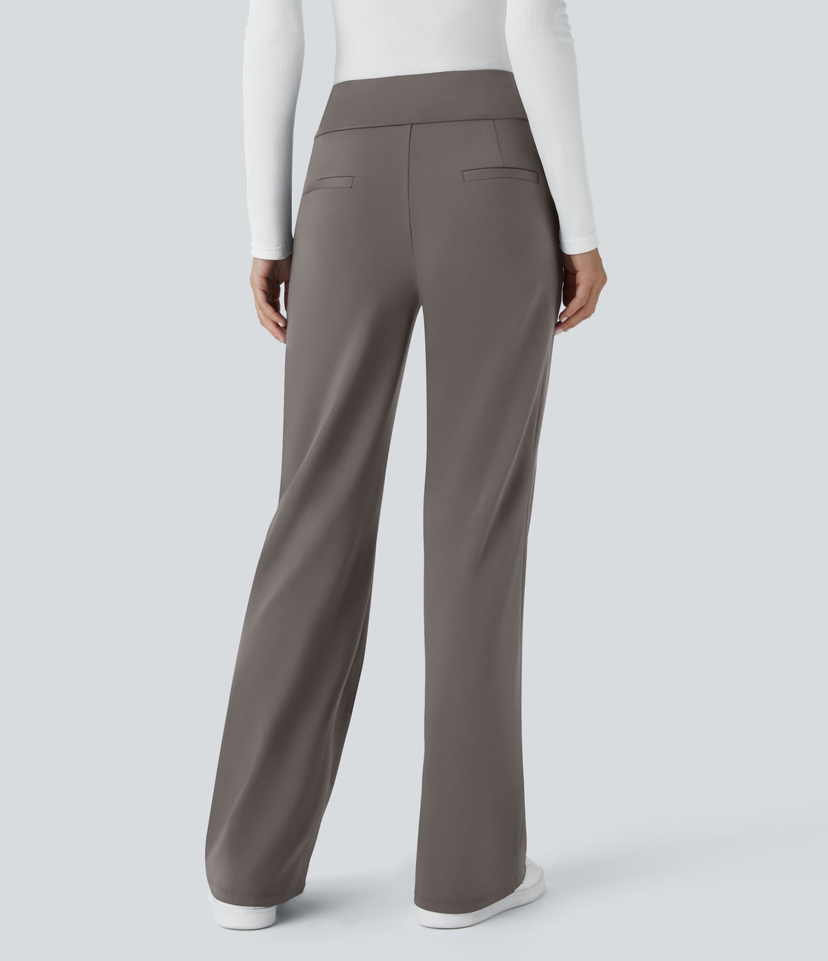 Aubrey Pants — Deep Red Grey