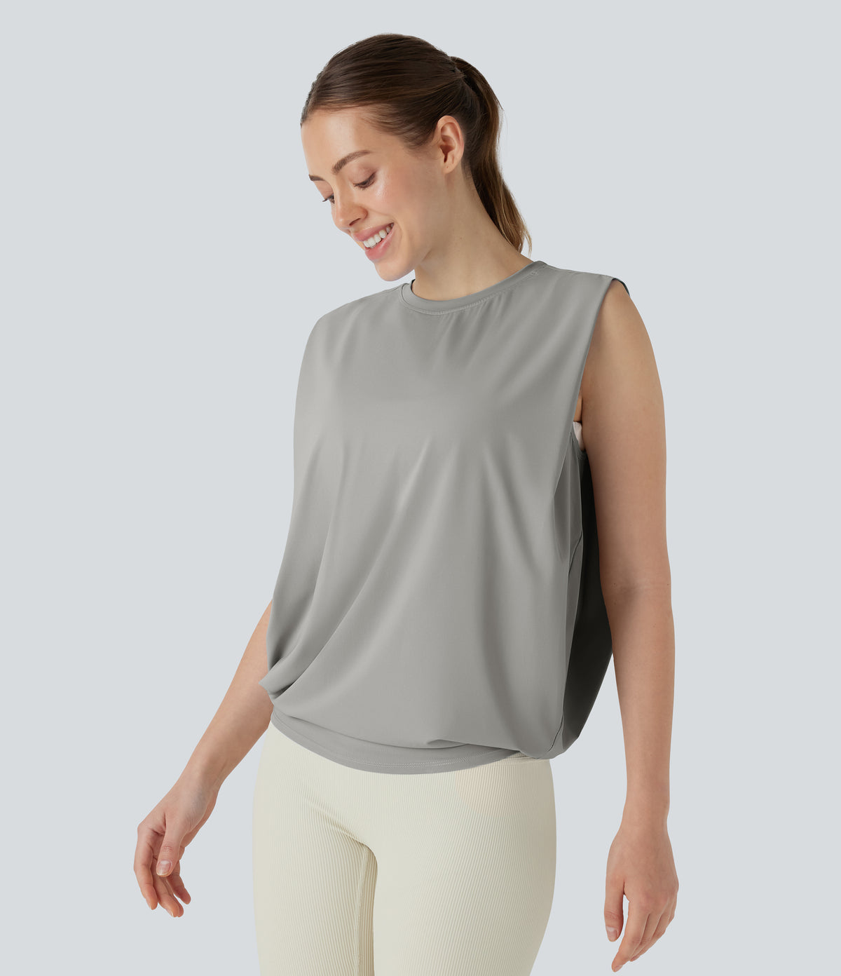 Lucia Tank — Mirage Gray
