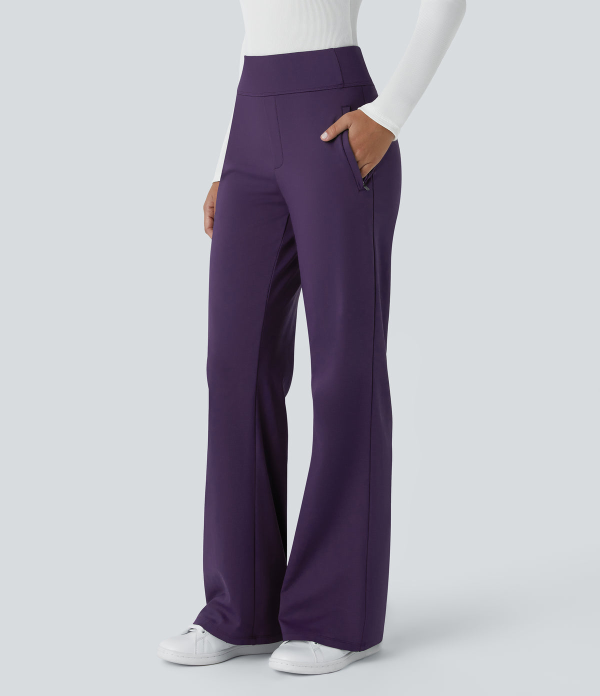 Aubrey Pants — Blackberry Cordial