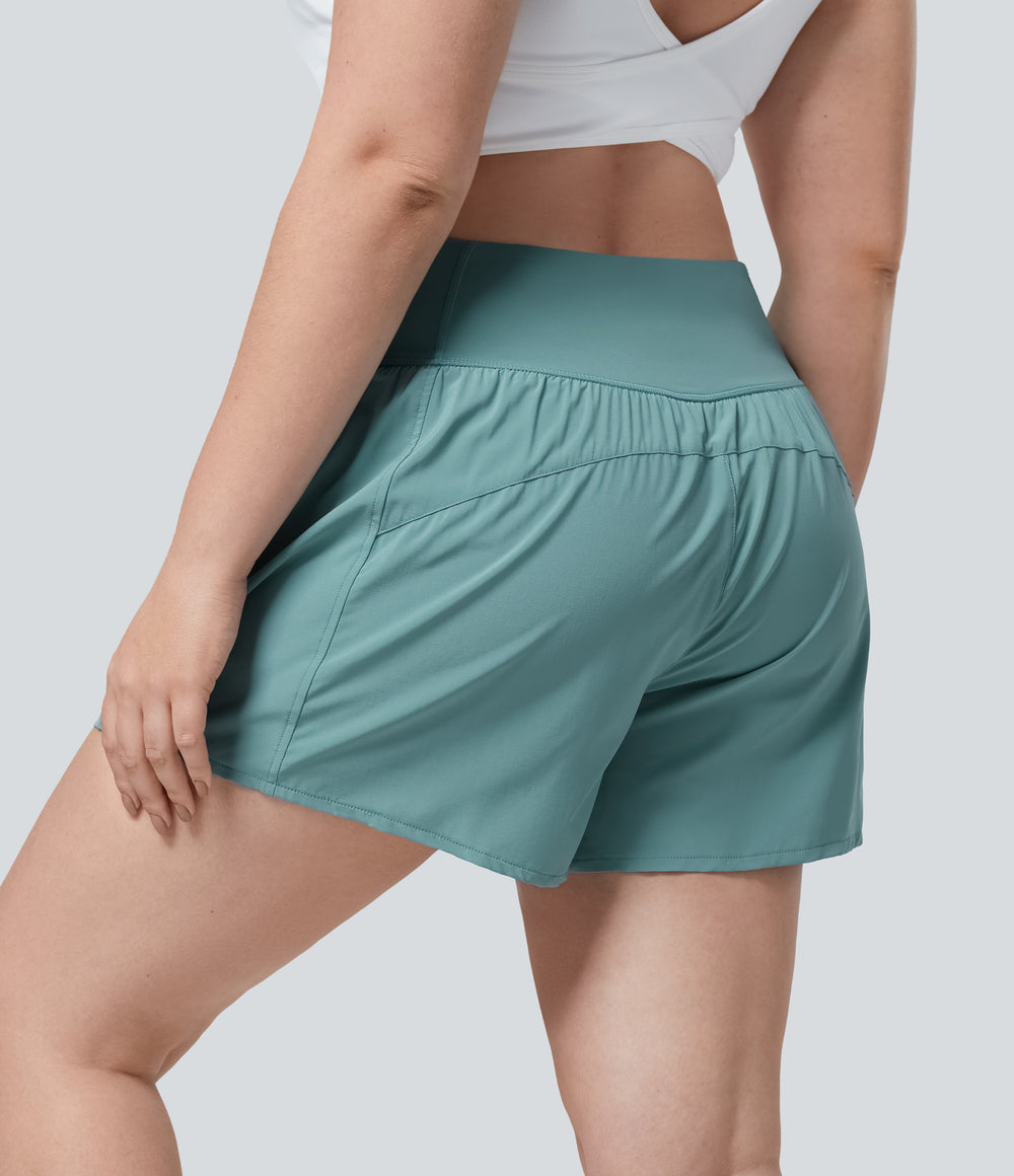 Solana Short — Mineral Blue