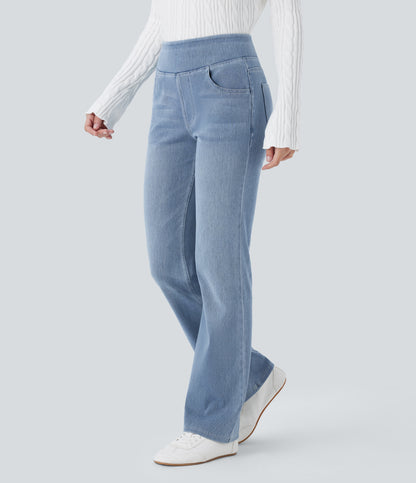 Felicity Jeans — Gray Blue Denim