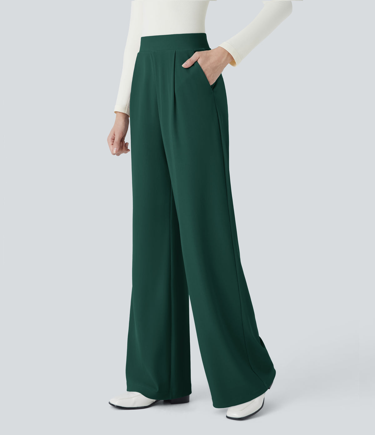 Helena Pants — Rain Forest