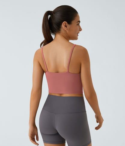 Luma Crop Top — Woodsmoke