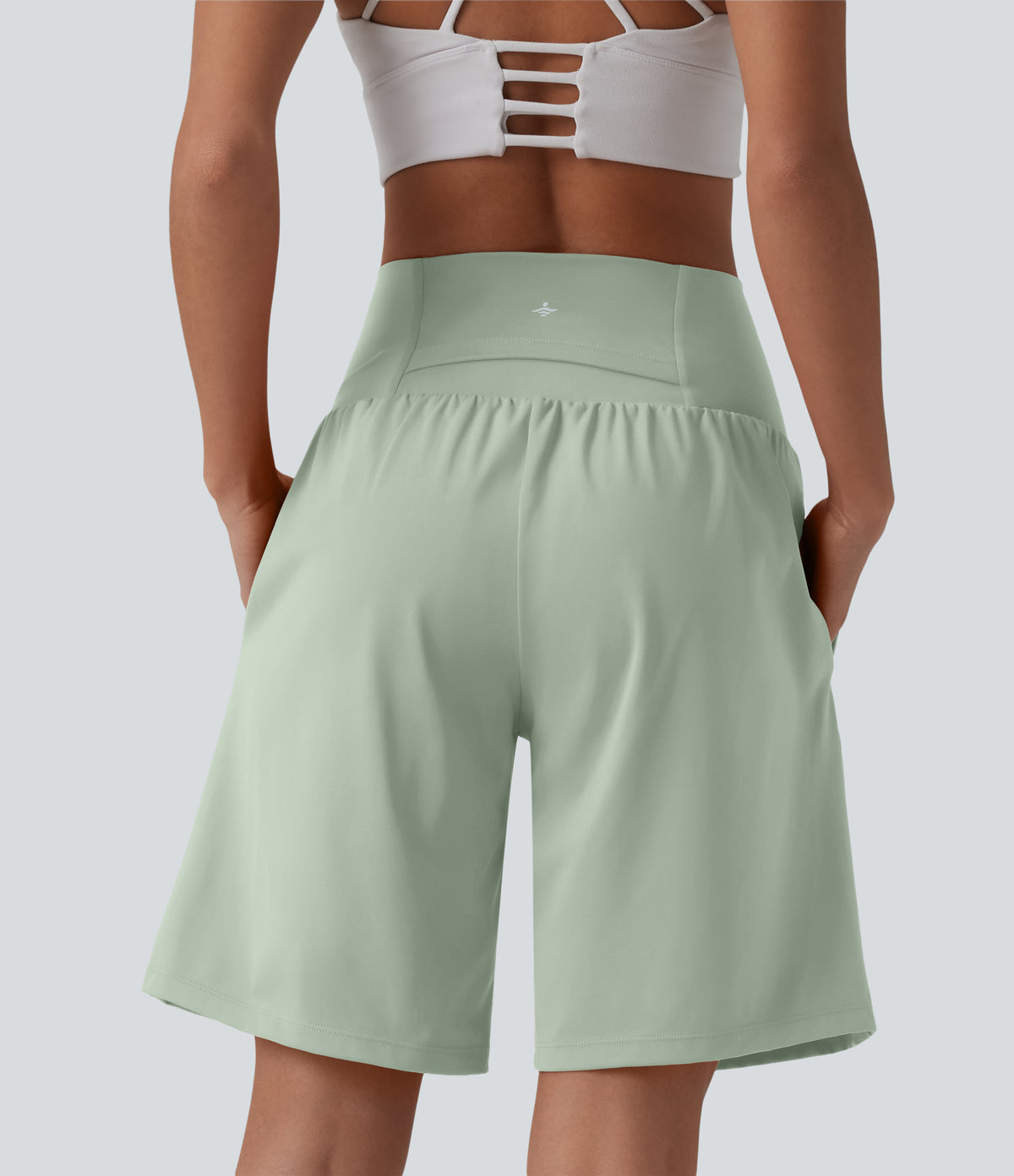 Gaia Short — Light Bean Green