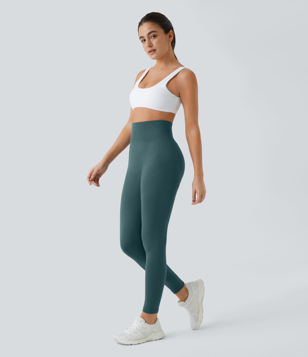Calla Legging — Red Mahogany