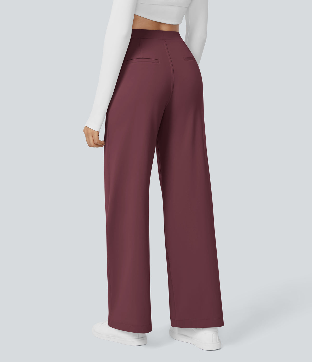 Acacia Pants — Red Mahogany