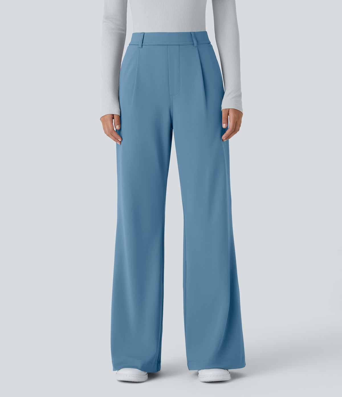 Evie Pants — Light Azure